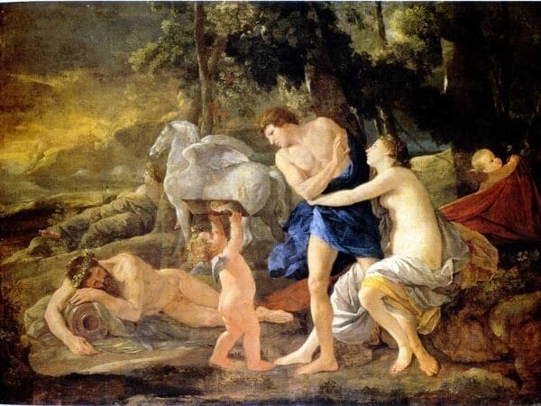 Cephalus and Aurora - Nicolas Poussin