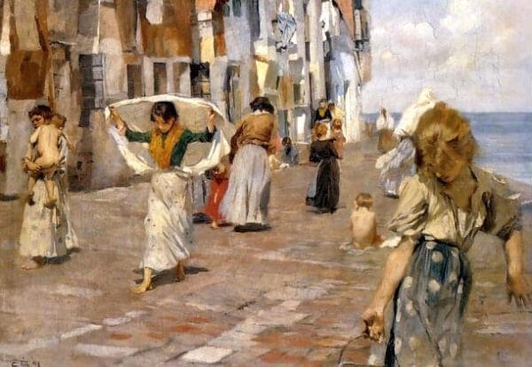 Chioggia by Ettore Tito 1898