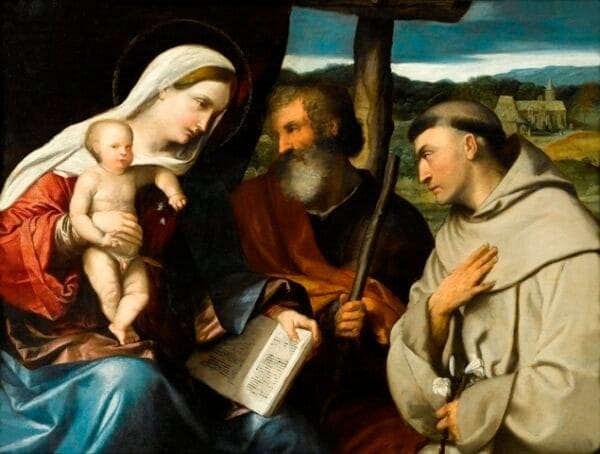 The Holy Family - Bonvicino