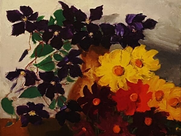 Clematis and Dahlia - Emil Nolde