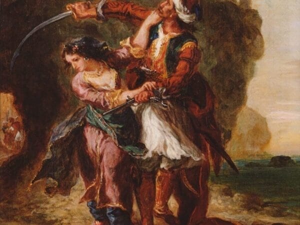 The Bride of Abydos - Eugene Delacroix