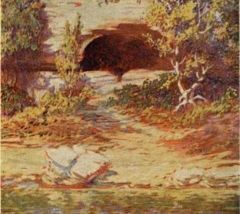 Cave In Rock - Jay Bernhard Alberts 1916