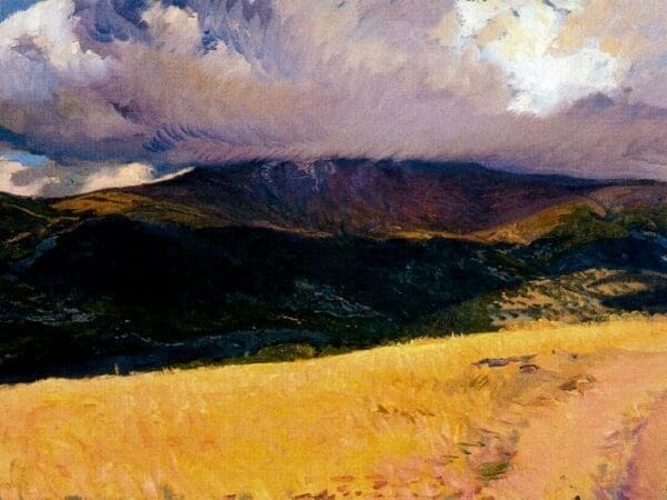 Tormenta sobre Peñalara Segovia - Joaquín Sorolla 1906