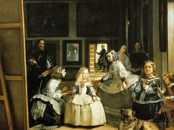 La familia de Felipe IV - Diego Velázquez 1656