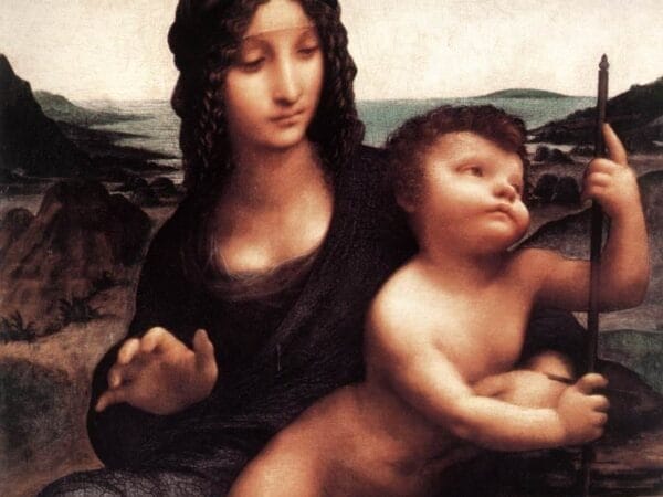 Madonna of the Yarnwinder - Leonardo da Vinci 1501