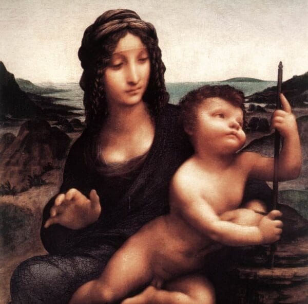 Madonna of the Yarnwinder - Leonardo da Vinci 1501