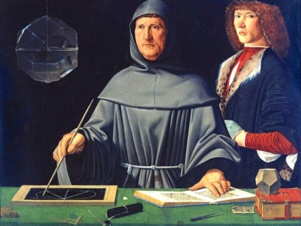 Portrait of Luca Pacioli - Jacopo de Barbari 1495