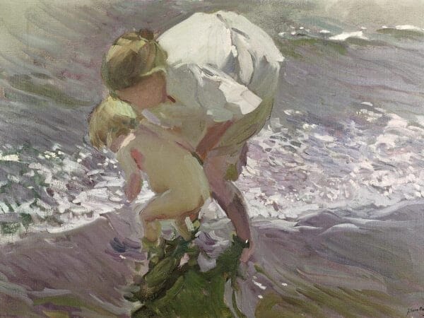 Joaquín Sorolla - Baño en la playa 1908