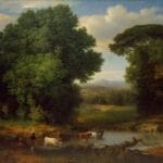A Bit of the Roman Aqueduct - George Inness 1852