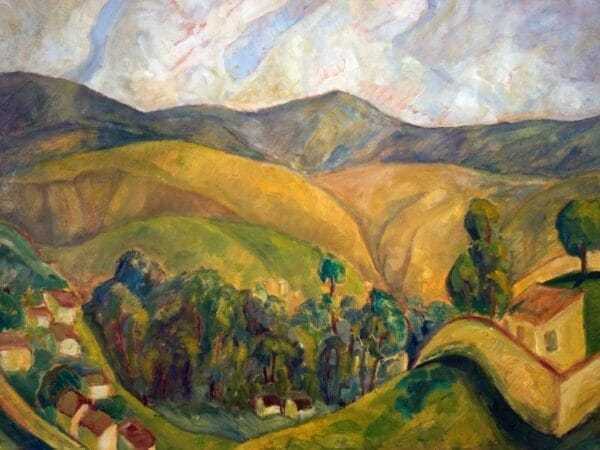 Landscape by Diego Rivera 1911