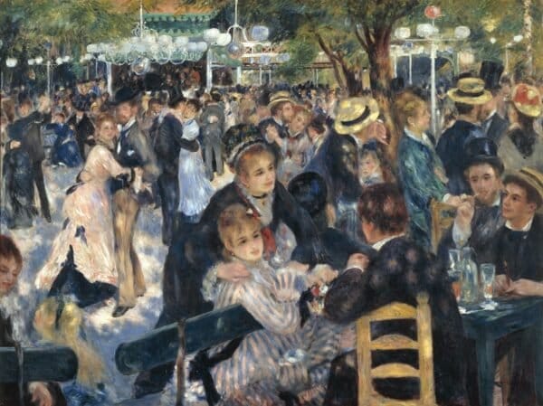 Bal du moulin de la Galette - Pierre-Auguste Renoir 1876