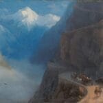 From Mleta to Gudauri - Ivan Ayvazovsky 1868