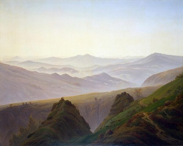 Morning in the Mountains - Caspar David Friedrich c1823