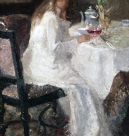 Lady In White - Jan Toorop 1886