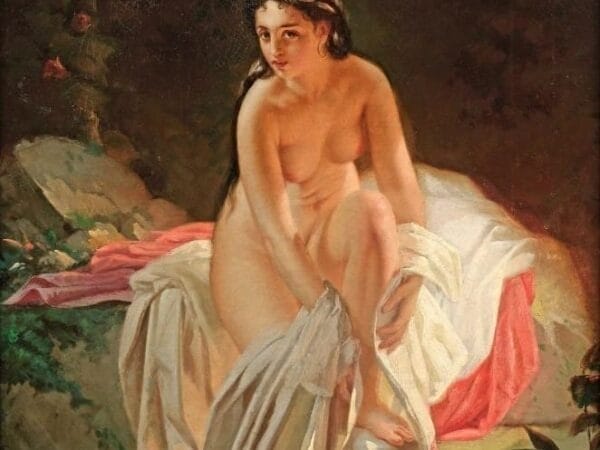Badende by Carl Timoleon von Neff