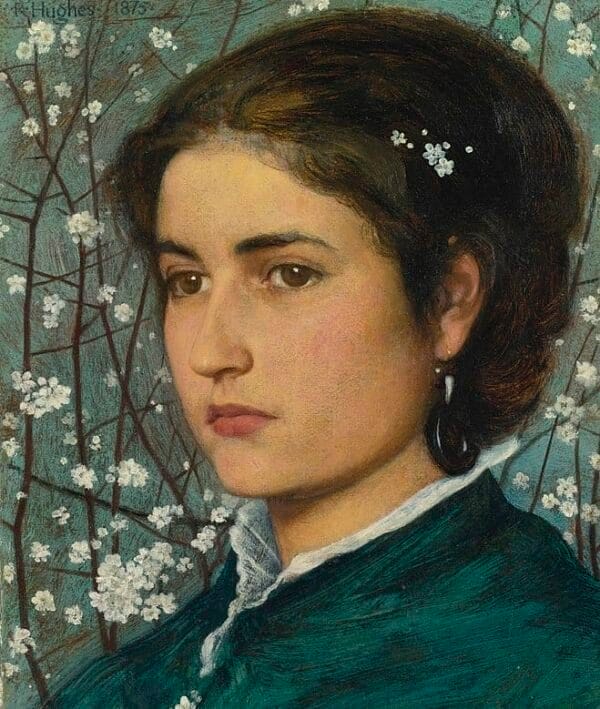 A Young Beauty - Edward Robert Hughes