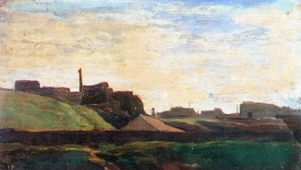 Landscape with Factories - Claude Monet 1925