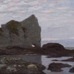 The Manneporte, Étretat - Claude Monet 1864