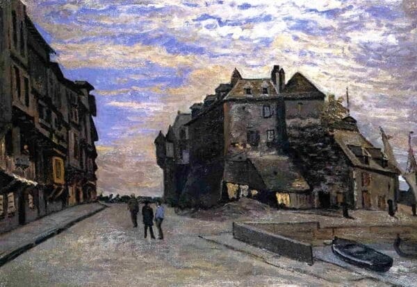 The Lieutenancy At Honfleur - Claude Monet c1926
