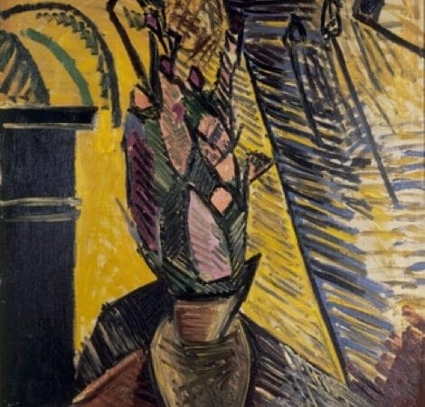 Vase of Flowers - Pablo Picasso c1907