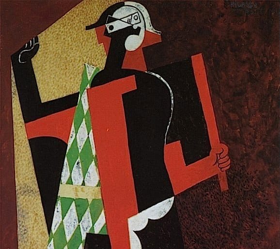 Harlequin - Pablo Picasso 1917