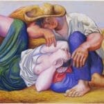 Sleeping Peasants - Pablo Picasso 1919