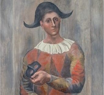 Arlequin by Pablo Picasso 1918