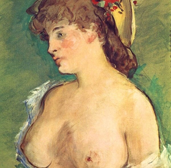 La Blonde aux seins nus - Edouard Manet 1878