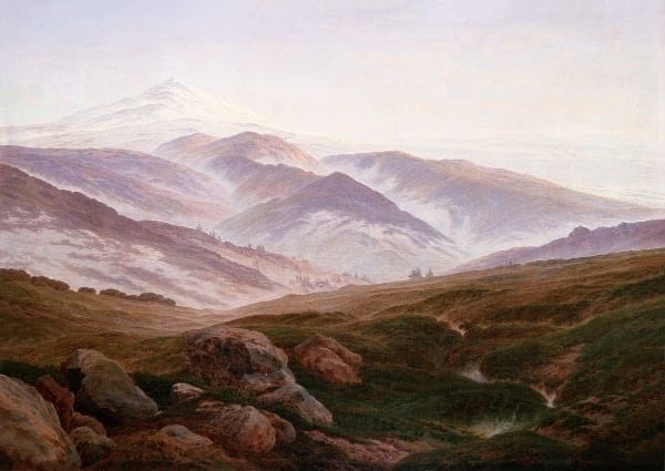 Memories of the Giant Mountains - Caspar David Friedrich c1835