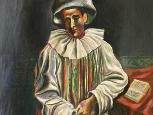 Pierrot-Pablo Picasso 1918