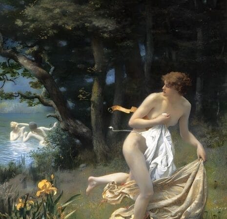 Diana's Maidens - Edward Robert Hughes 1898