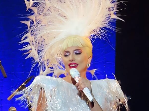 Lady Gaga at the Jazz and Piano residency show in Las Vegas 2022