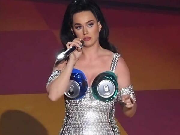 Katy Perry performing at Resorts World in Las Vegas 2022