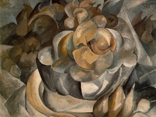 Fruit Dish - Georges Braque c1908