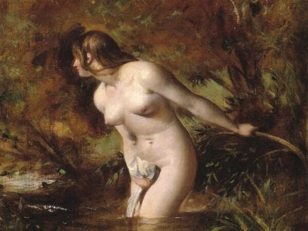 Musidora The Bather - William Etty 1846